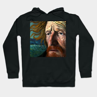 vincent van gogh face Hoodie